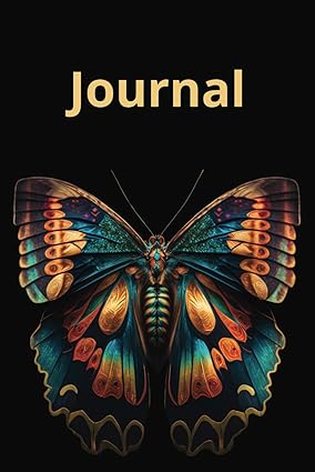 Journal: A Butterfly Notebook Narrow Ruled line For Butterfly Lovers And Butterfly Researchers Paperback