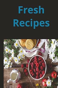 Fresh Recipes: A Narrow Rule Lined Notebook For Cooking Ideas Paperback