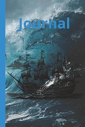 Journal: A Narrow Rule Lined Notebook For Ocean And Wildlife Paperback