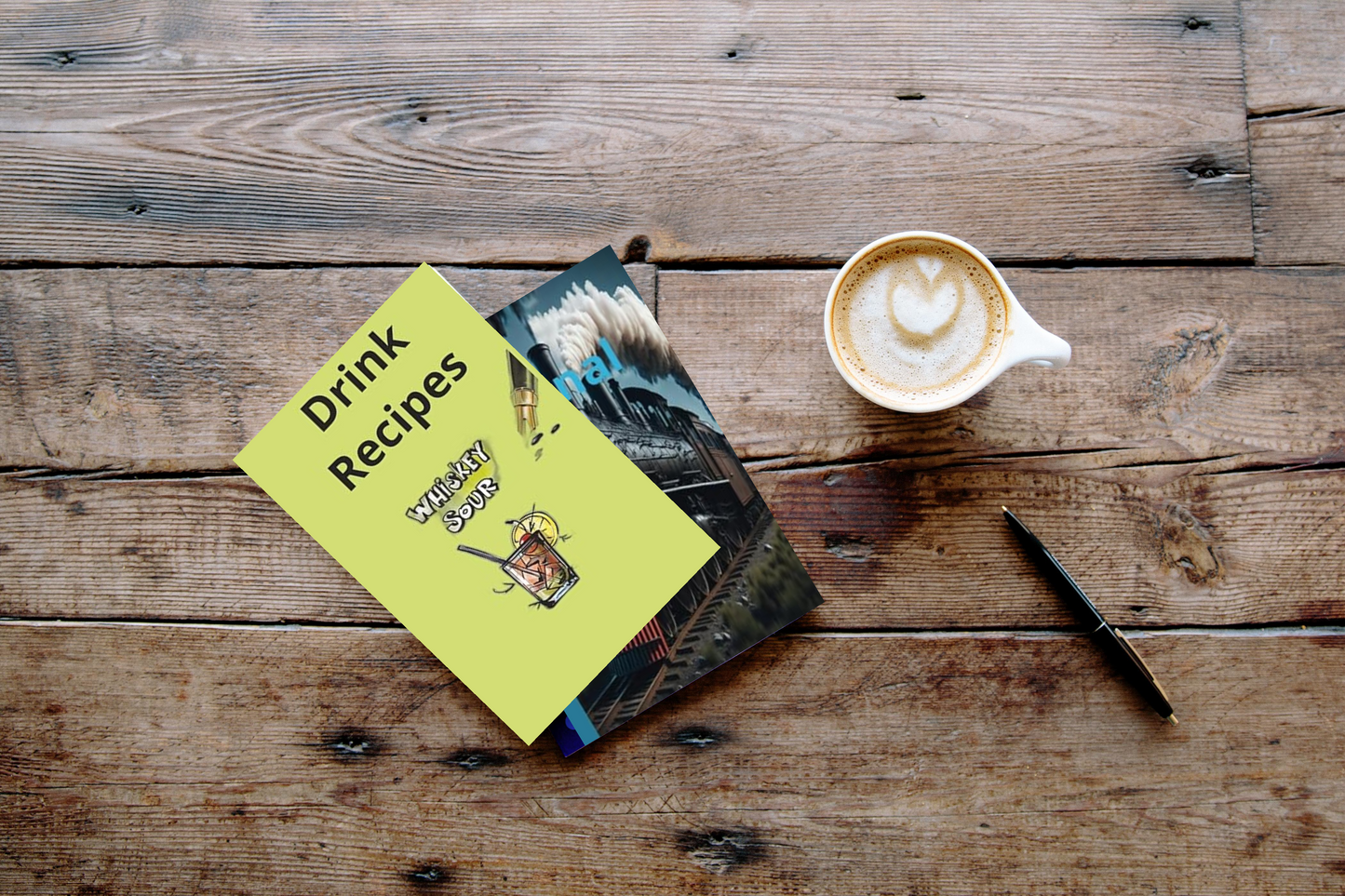 Drink Recipes: A Narrow Rule Lined Notebook For Whiskey Lovers Hardcover