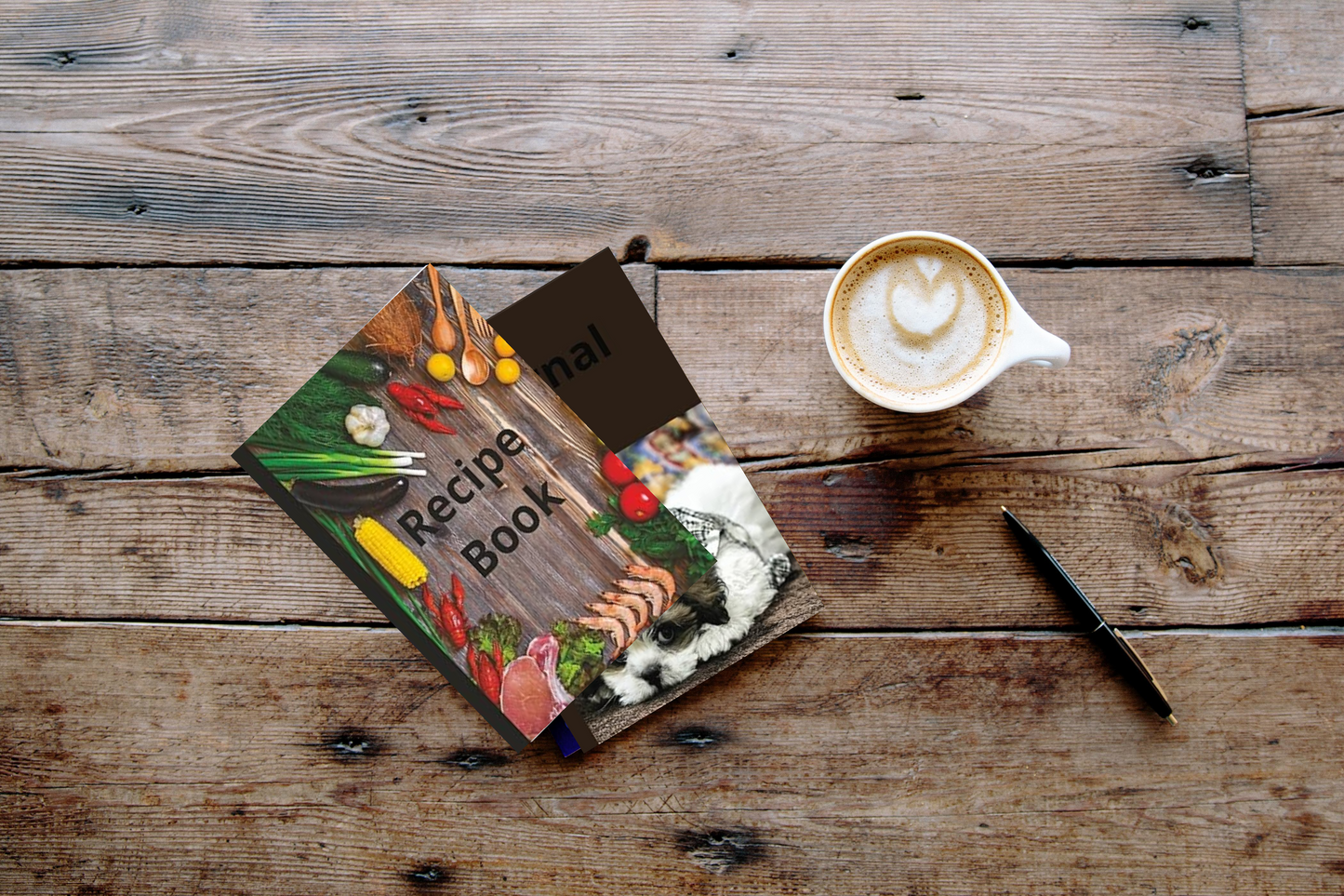 Recipe Book: A Narrow Rule Lined Keepsake Recipe Book Hardcover