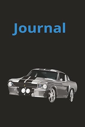 Journal: A Narrow Rule Lined Notebook For Car Lovers Hardcover