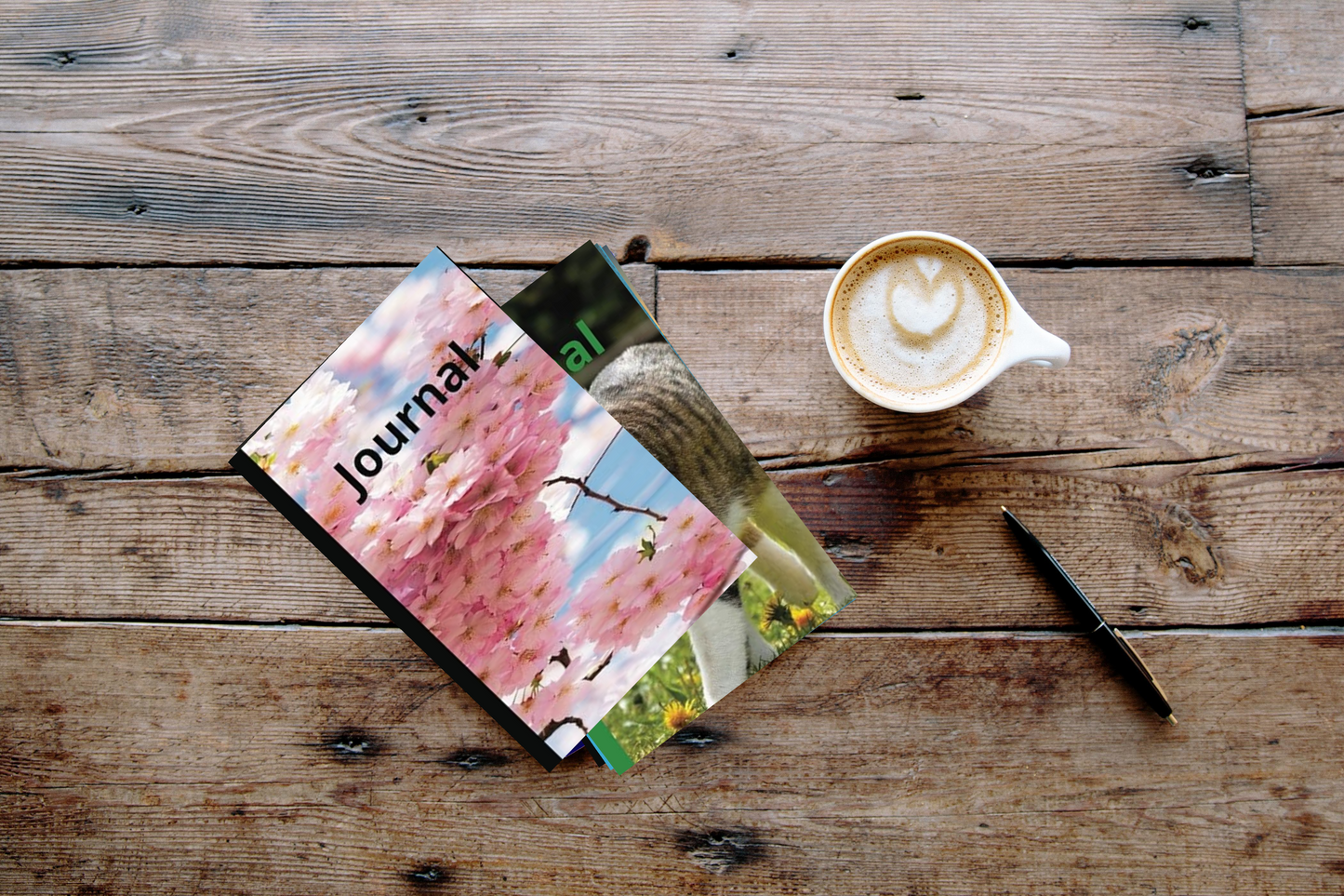 Journal: A Narrow Rule Lined Notebook For Flower Blossom Lovers Hardcover