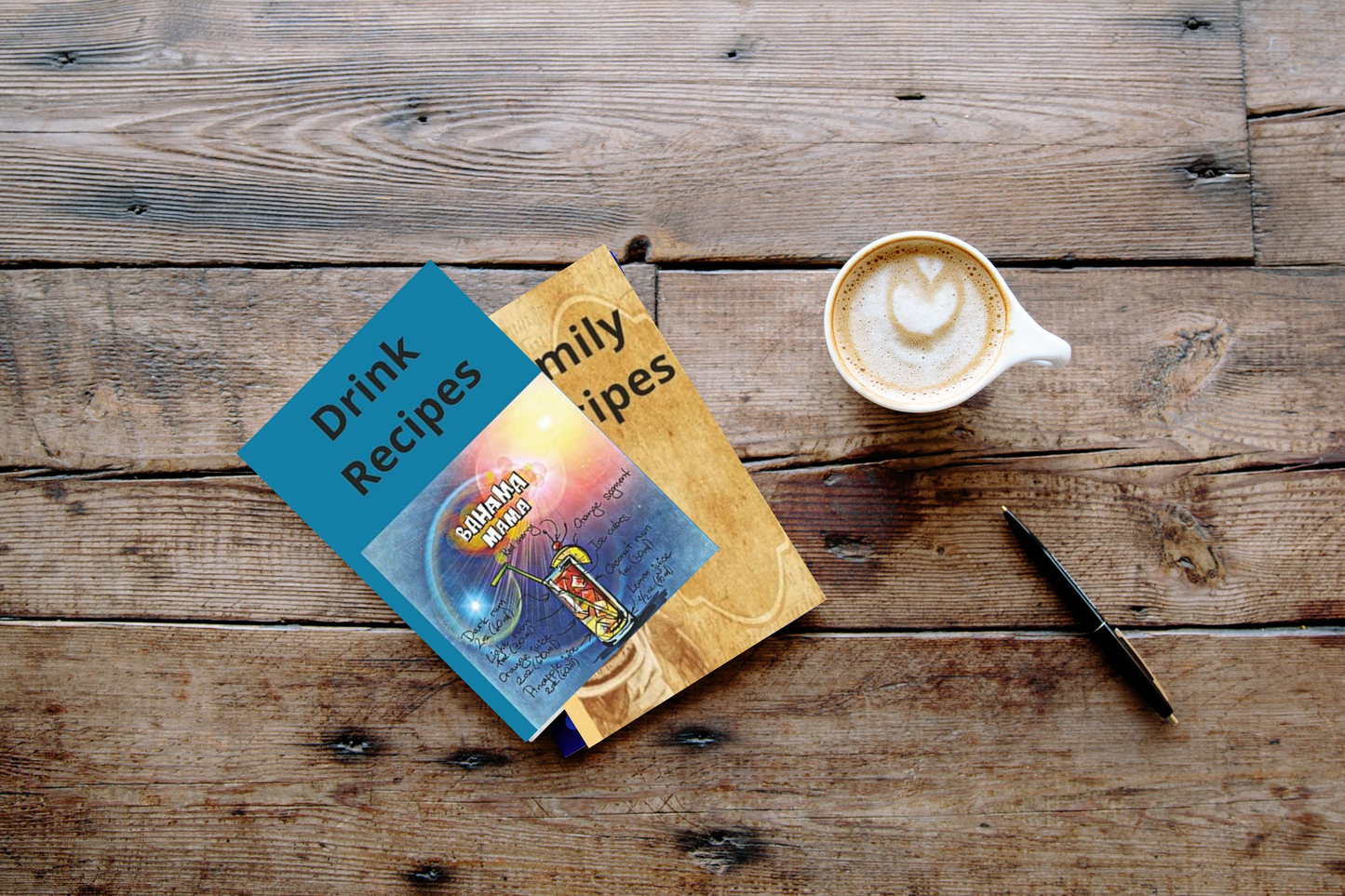Drink Recipe: A Narrow Rule Lined Notebook Bahama Mama cocktail recipes Paperback
