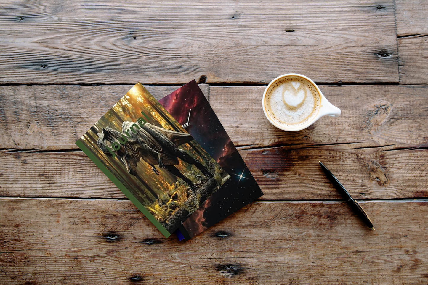 Journal: A Narrow ruled line Notebook For Dinosaur Lovers Paperback