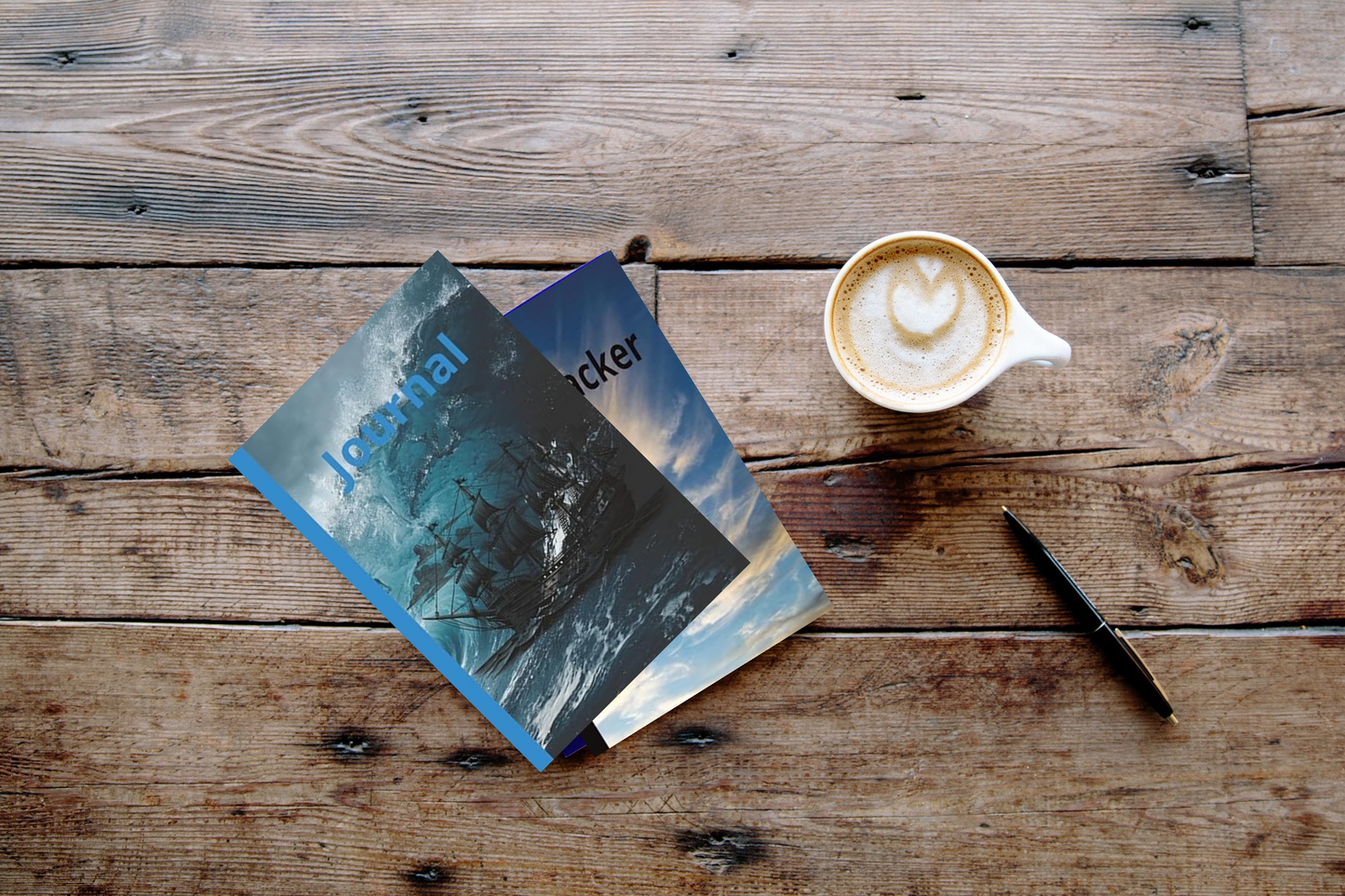 Journal: A Narrow Rule Lined Notebook For Ocean And Wildlife Paperback
