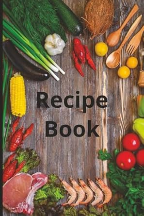 Recipe Book: A Narrow Rule Lined Keepsake Recipe Book Hardcover