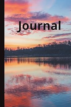 Journal: A Narrow Rule Lined Notebook For The Beautiful Sunsets Hardcover