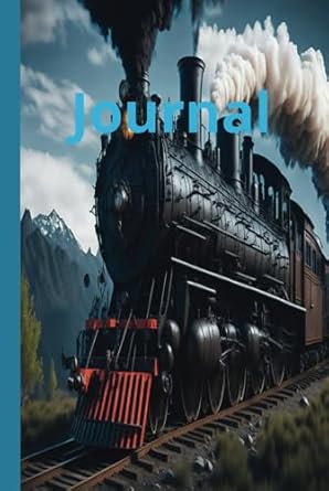 Journal: A Narrow Rule Lined Notebook For Train Lovers Paperback